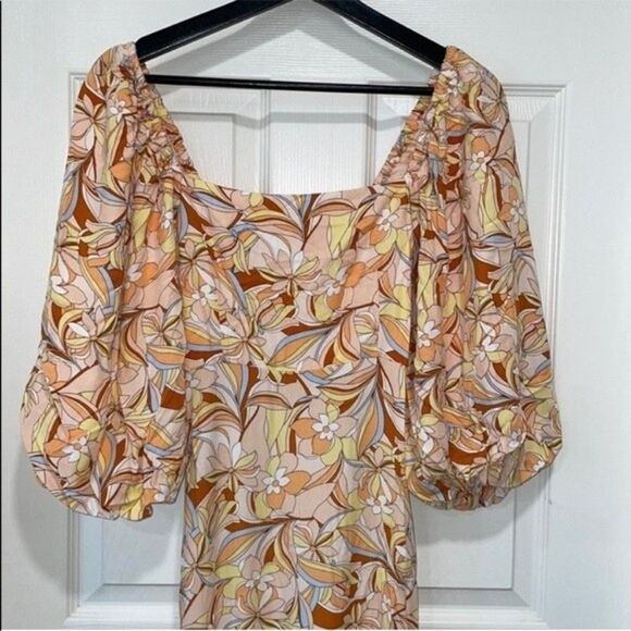 L*Space Womens Size XS Printed Bahia Dress - Picture 7 of 11